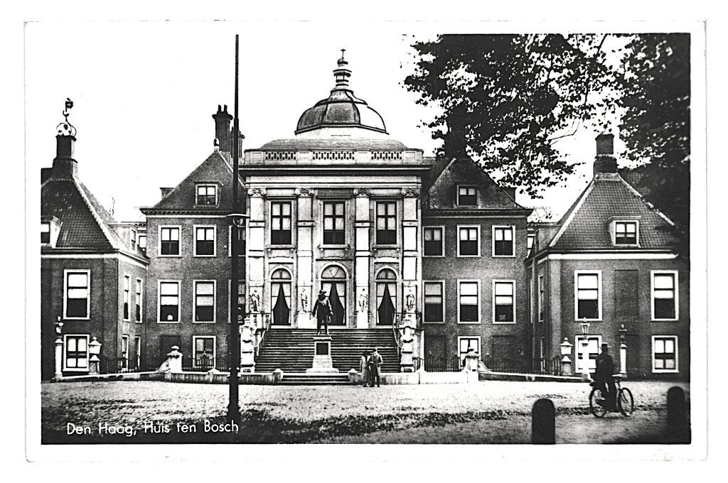 949085	Den Haag	1941 Huis T Bosch	_Nette kaart Onbeschreven, Verzamelen, Ansichtkaarten | Nederland, Ophalen of Verzenden, 1940 tot 1960