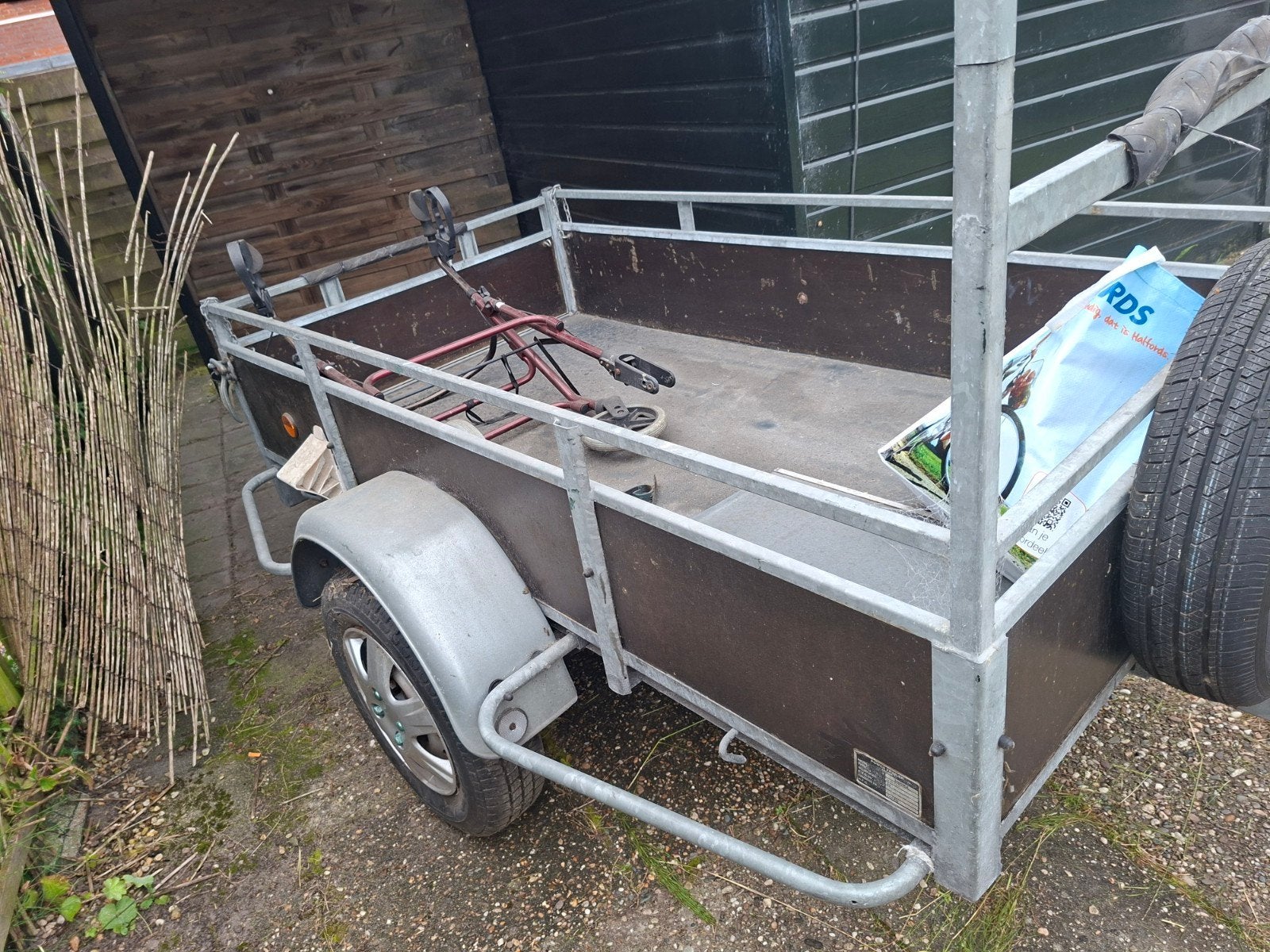 Power Trailer aanhangwagen - Bakmaat 2.00 x 1.06 m, Ophalen of Verzenden