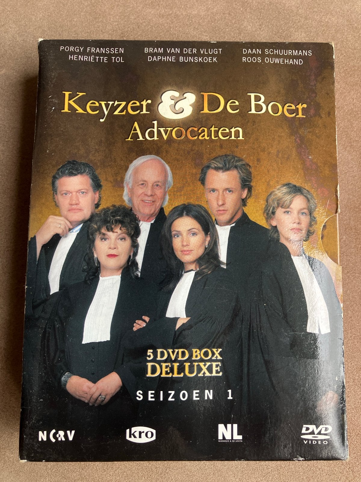 Keyzer & De Boer Advocaten Seizoen 1 - 5 DVD Box Deluxe, Gebruikt, Seizoen 1, Nederlands, Drama
