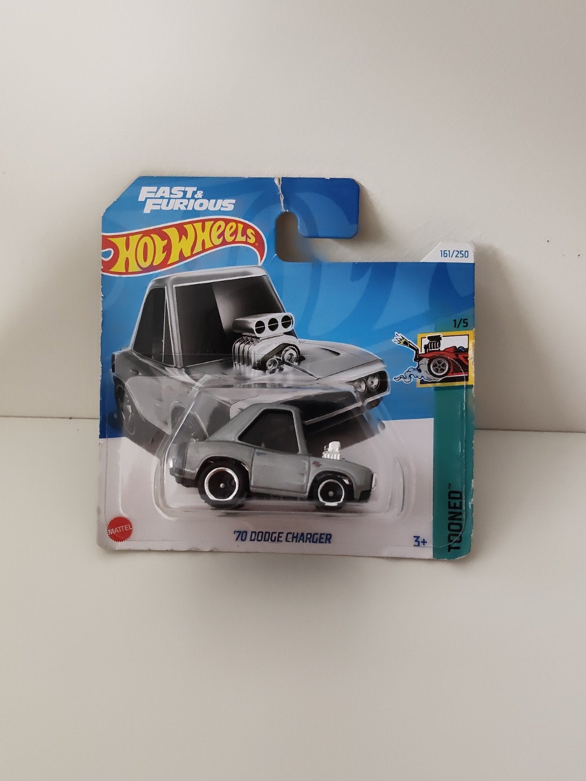 Hot Wheels '70 Dodge Charger Fast & Furious Tooned, Overige merken, 1:50 of kleiner, Auto, Verzenden