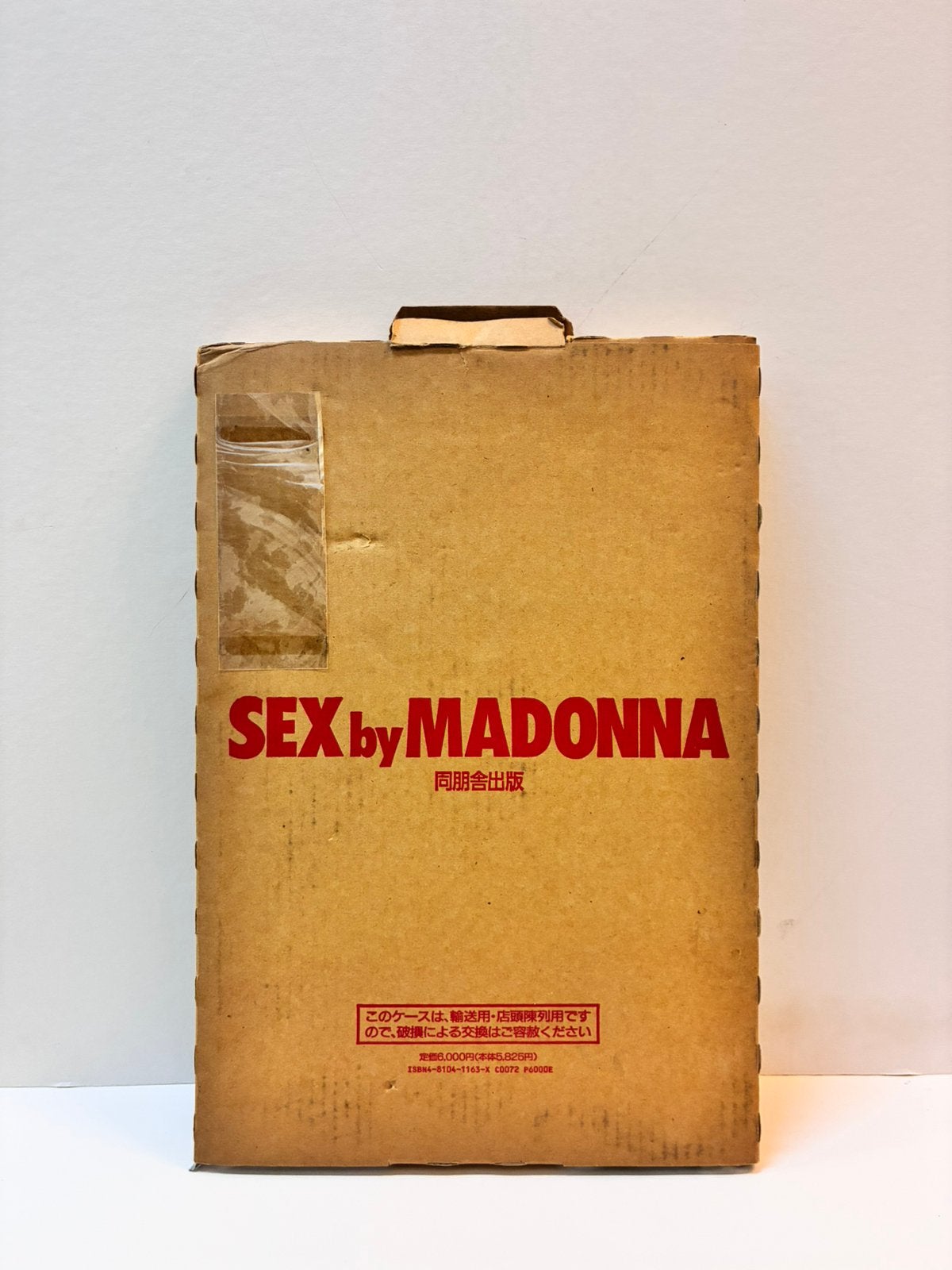 Madonna Sex, Steve Meisel, conpleet Japans engelse versie, Verzenden, Zo goed als nieuw, Fotografie algemeen
