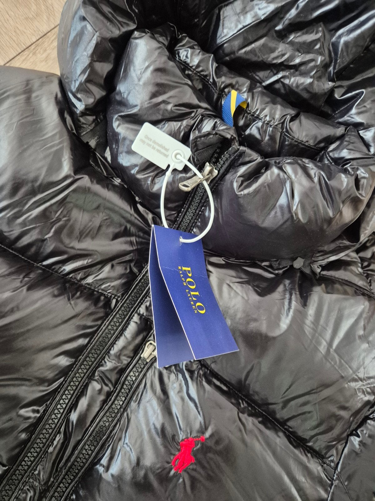 Polo Ralph Lauren winterjas - Zwart, maat S, Kleding | Heren, Jassen | Winter, Ophalen of Verzenden, Zo goed als nieuw, Zwart