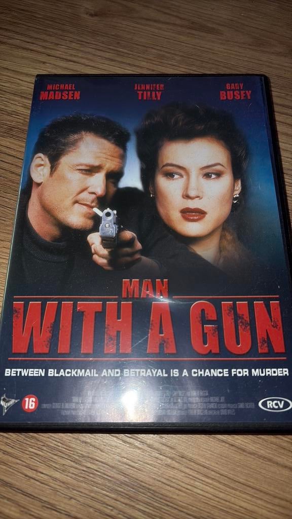 Man with a Gun. Michael Madsen en Jennifer Tilly., Cd's en Dvd's, Vanaf 16 jaar, Ophalen of Verzenden, Zo goed als nieuw, Actiethriller