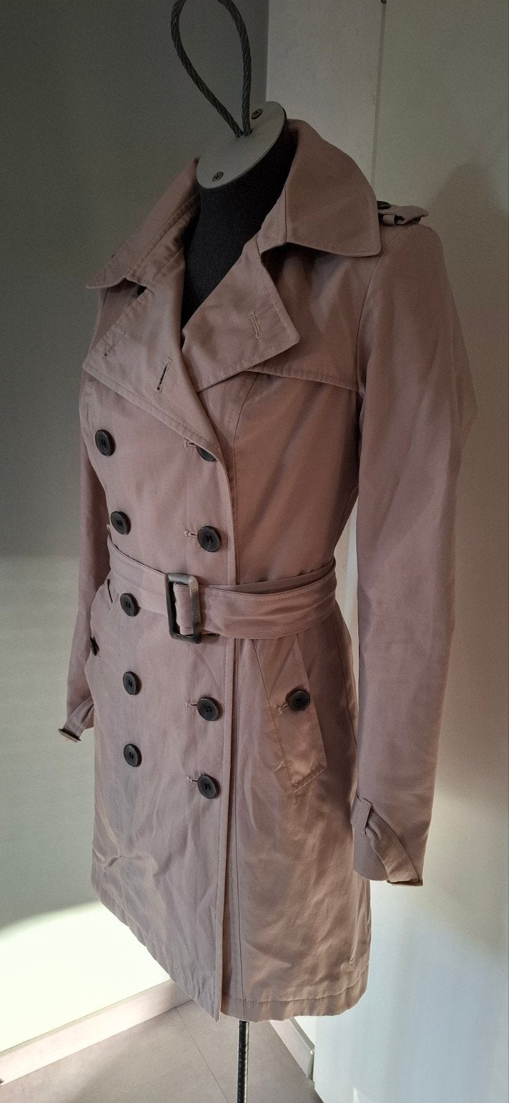 Victoria's Secret mantel trenchcoat beige maat 34 36 igs, Kleding | Dames, Beige, Ophalen of Verzenden, Victoria's Secret, Maat 34 (XS) of kleiner