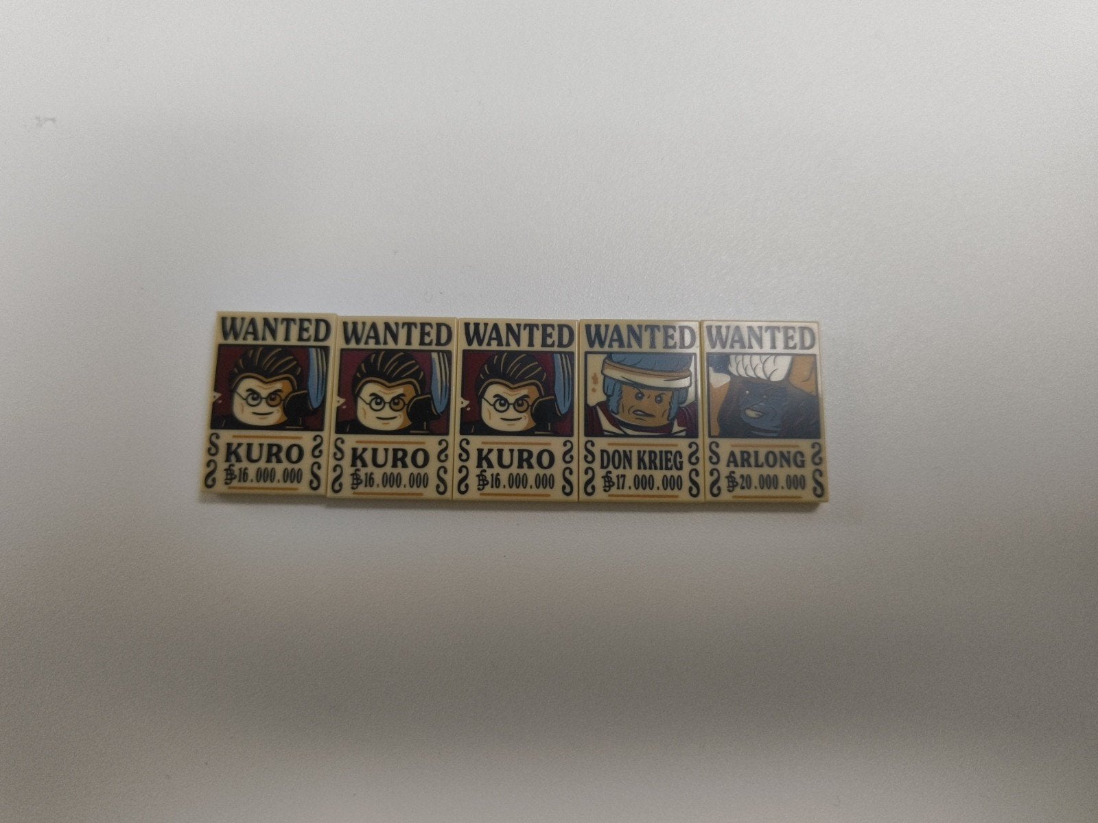 Lego One Piece Wanted Posters ruilen., Ophalen of Verzenden, Nieuw