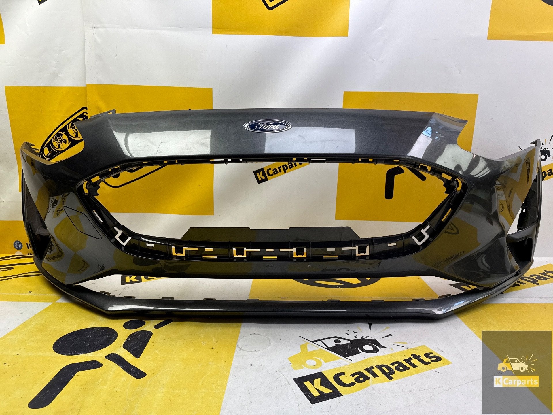 Voorbumper Ford Focus Mk4 2018+ JX7B-17757-A bumper, Gebruikt, Voor, Info@ford.com, Ophalen of Verzenden