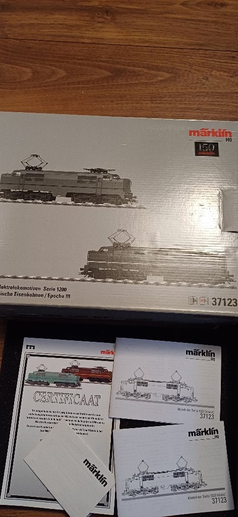Märklin 37123 H0 Dubbelset serie 1200 Serie NS., Wisselstroom, Locomotief, Ophalen of Verzenden, Märklin