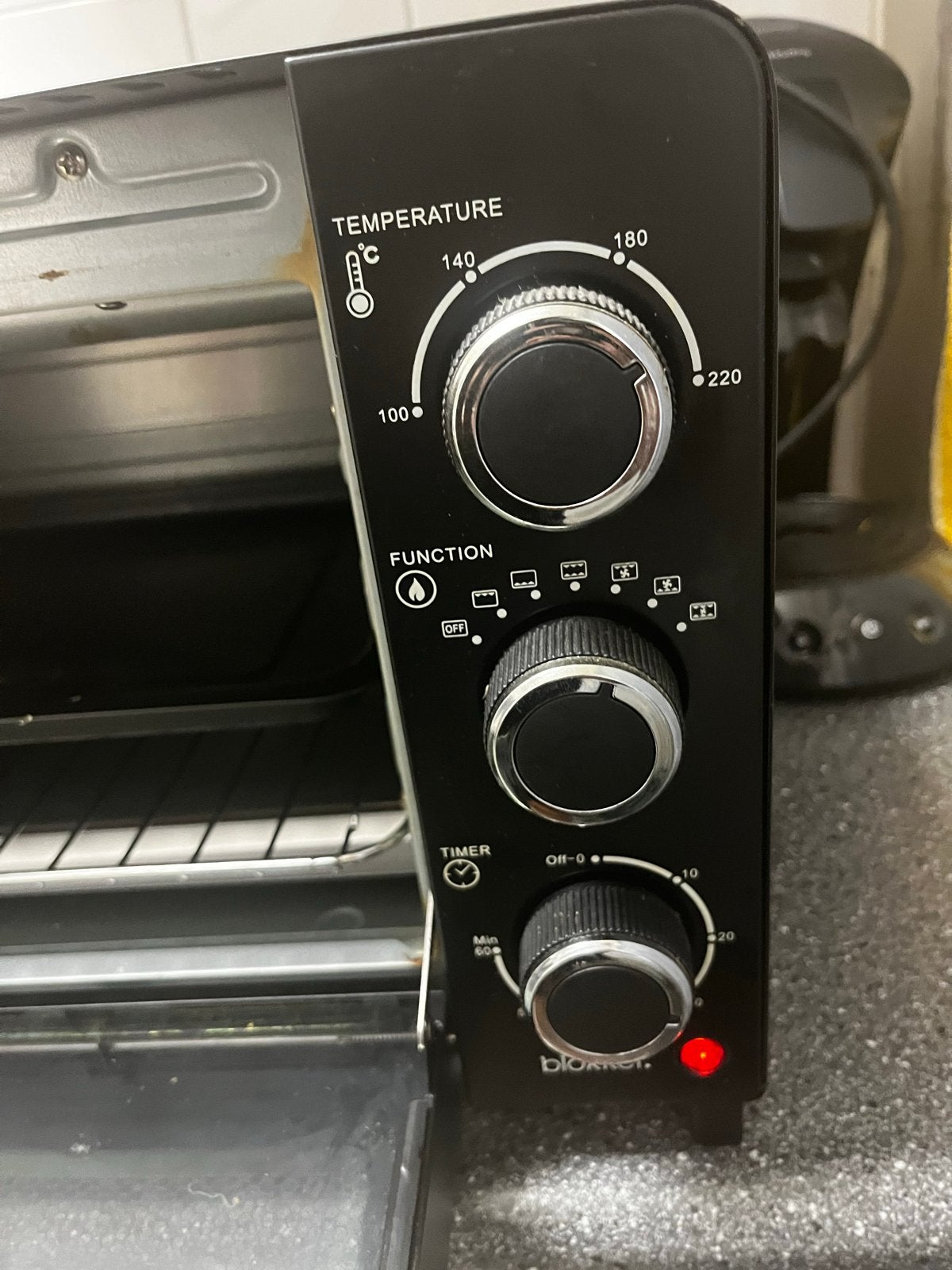 Nette en goed werkende Blokker mini-oven, Ophalen, Gebruikt, Blokker, Vrijstaand