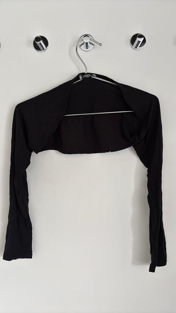 Zwart Bolero Vestje - Elegant en Veelzijdig - Maat S, Kleding | Dames, Ophalen of Verzenden, Zo goed als nieuw