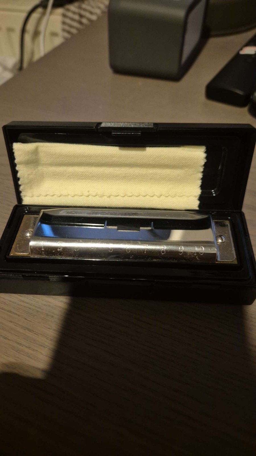 Goede mondharmonica, ongebruikt in doosje, Ophalen of Verzenden, Nieuw, Met koffer of doosje