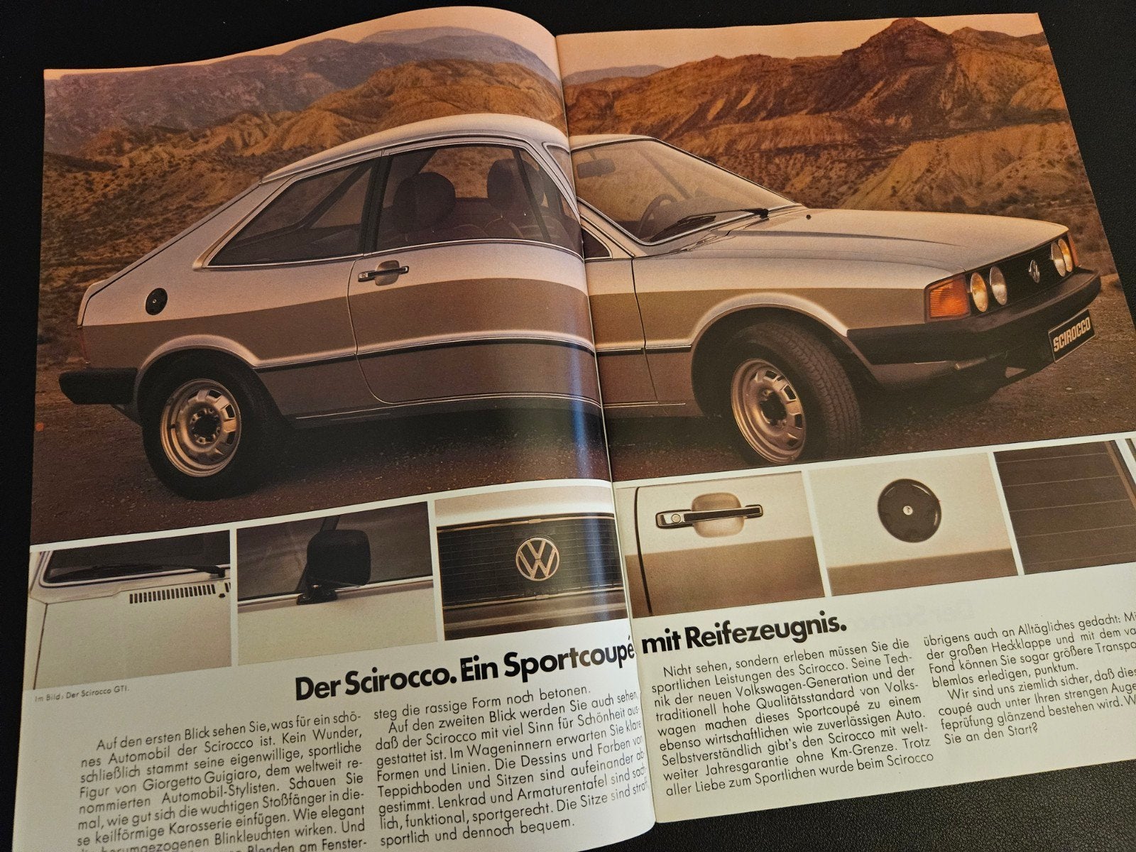 Brochure Volkswagen Scirocco 1980, Ophalen of Verzenden, Zo goed als nieuw, Volkswagen