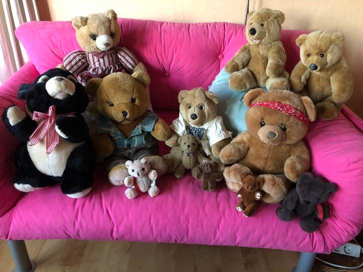 🐻 Berenfamilie, Ophalen of Verzenden, Zo goed als nieuw, Stoffen beer, Overige merken