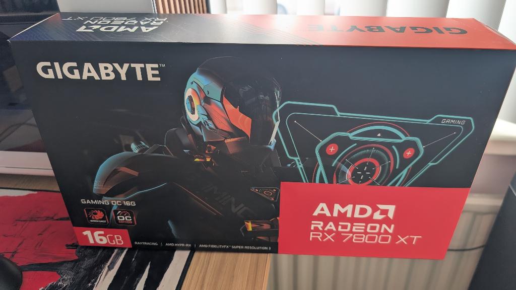 Gigabyte AMD Radeon RX 7800XT Gaming OC 16G, AMD, GDDR6, PCI-Express 4, Ophalen of Verzenden