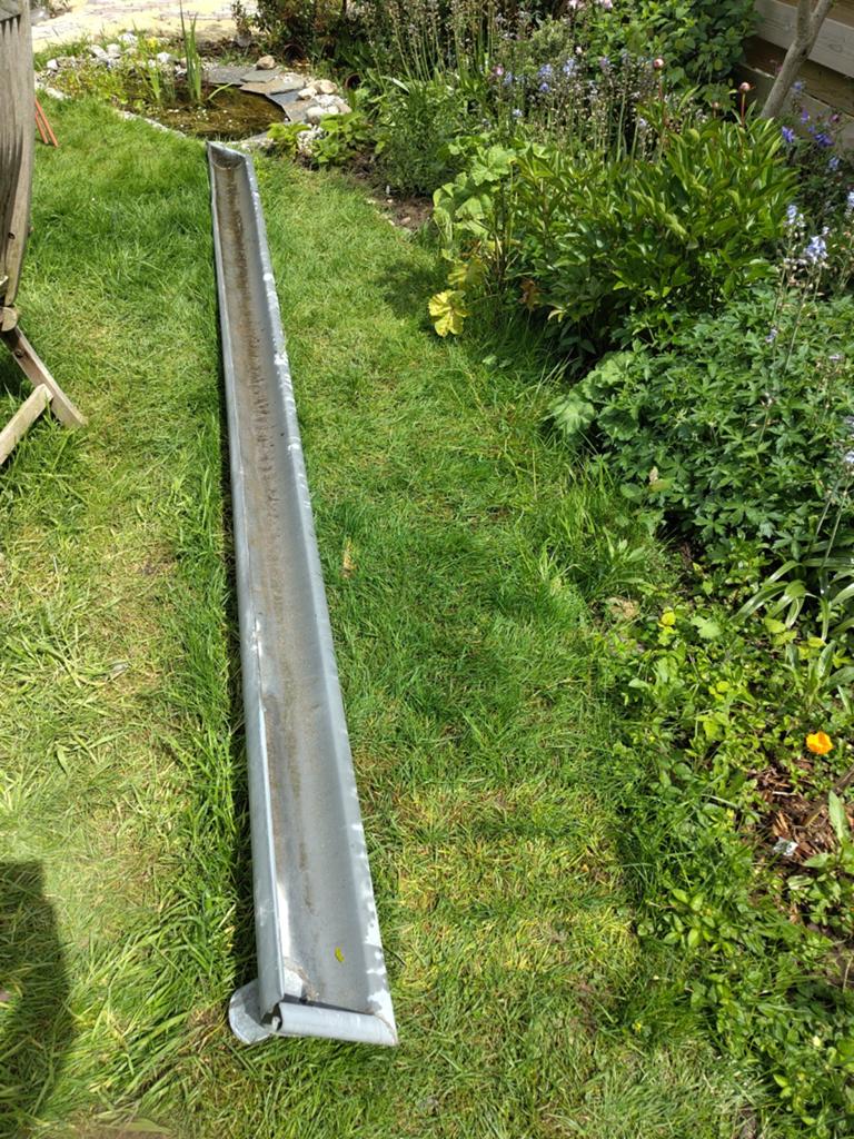 Dakgoot zink, Ophalen, Gebruikt, 2 tot 4 meter, Zink