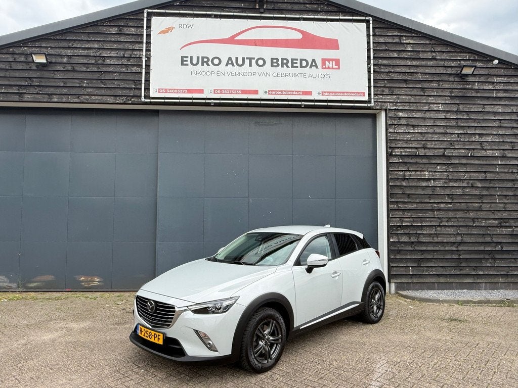 Mazda CX-3 2.0 SkyActiv-G 120 GT-M Automaat, Auto's, Mazda, 1998 cc, Euro 6, 4 cilinders, Leder en Stof