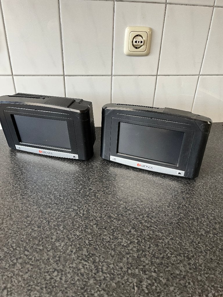 2x Kronos InTouch 9100 geavanceerd tijdregistratiesysteem, Ophalen of Verzenden, Nieuw
