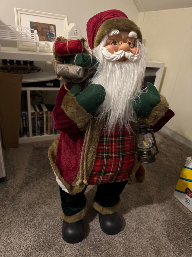 Kerstman 60 cm nieuw in doos, Diversen, Ophalen, Nieuw