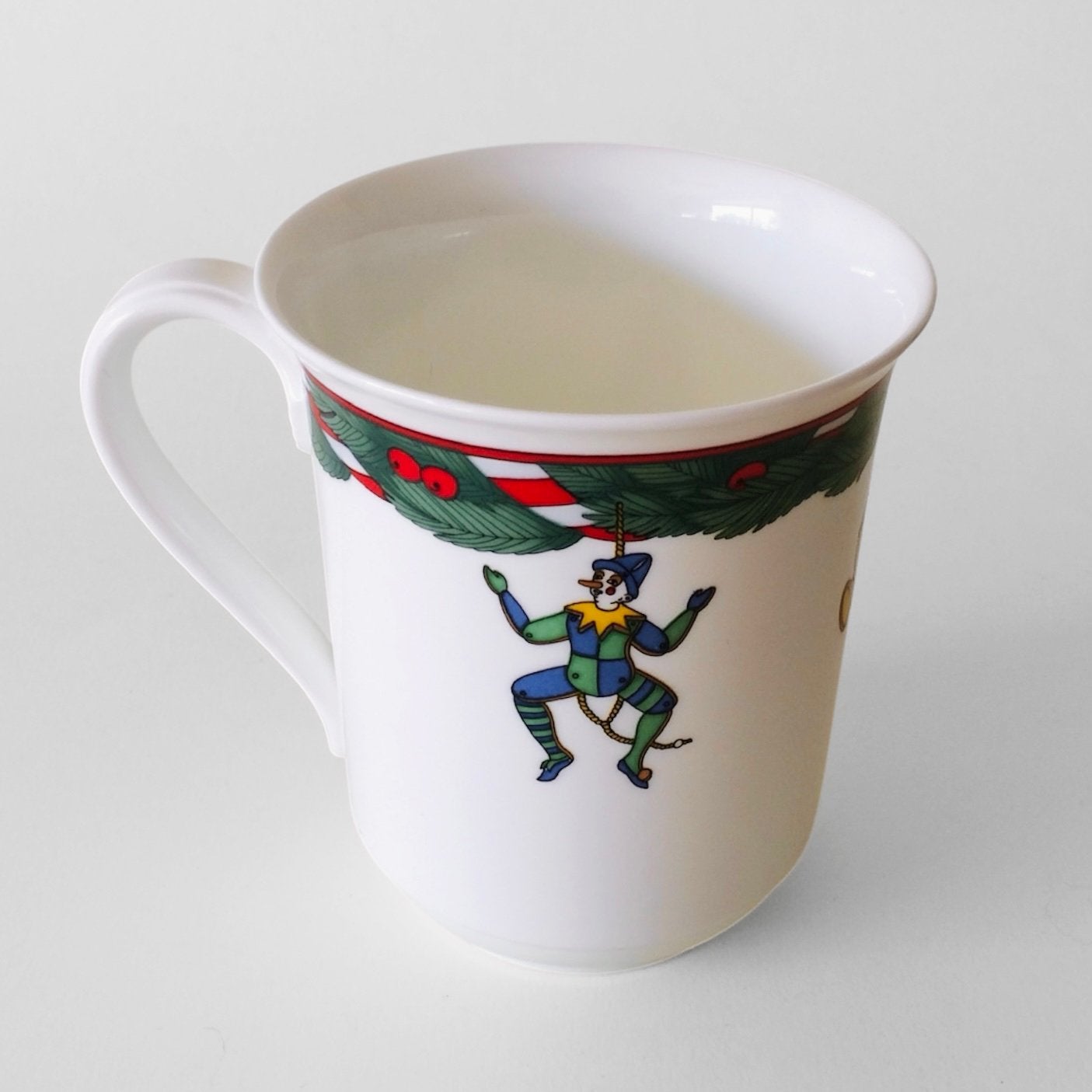 Kerstmok Beker Heinrich Villeroy & Boch Magic Christmas, Villeroy & Boch, Vintage, Zo goed als nieuw, Porselein