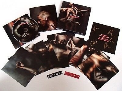 Cd Box Editors Violence Limited Edt GESIGNEERD Band NIEUW, Boxset, Pop, Ophalen of Verzenden, Gesigneerd
