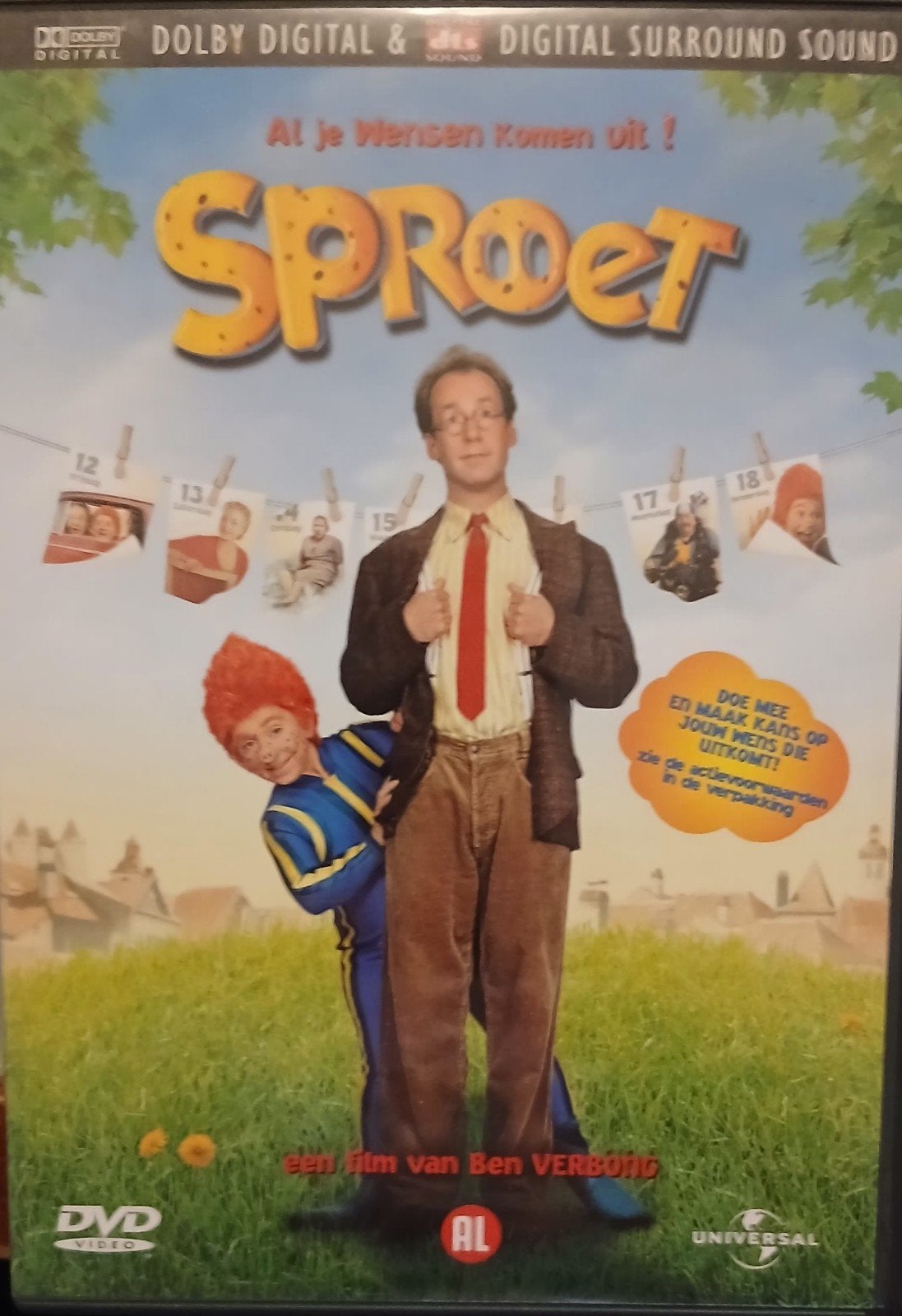 familie films 4 stuks zie foto.pakket 219, Alle leeftijden, Ophalen of Verzenden, Zo goed als nieuw, Romantische komedie