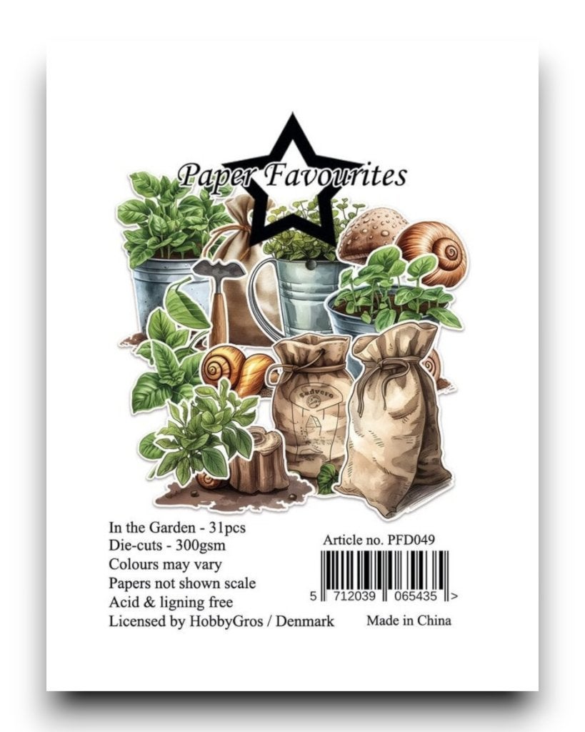 Die Cuts – In the Garden | mooie papierdecoraties, Hobby en Vrije tijd, Ophalen of Verzenden, Nieuw, Papier of Karton, Overige merken