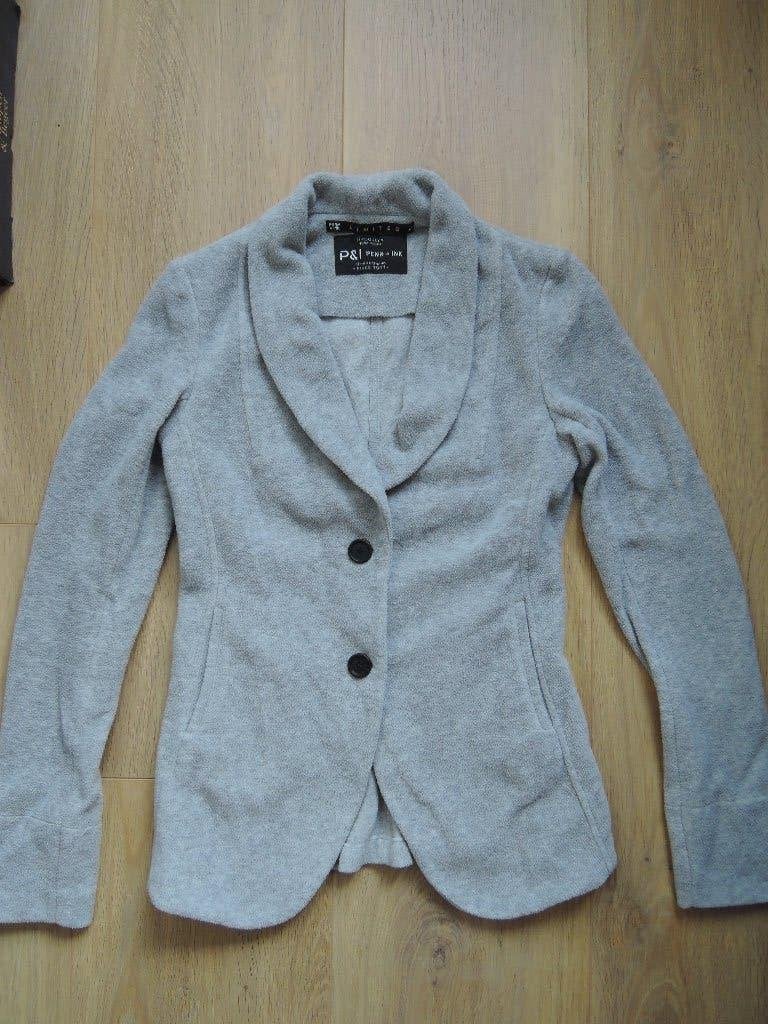 Super leuk warm fleece jasje / blazer Penn & Ink, Kleding | Dames, Penn & Ink, Ophalen of Verzenden, Zo goed als nieuw, Jasje