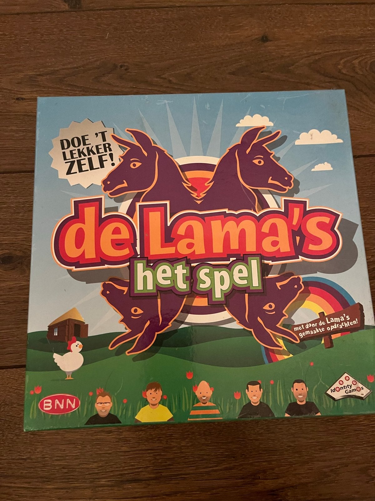 De Lama's Het Spel - Bordspel BNN, Drie of vier spelers, Ophalen of Verzenden, Nieuw