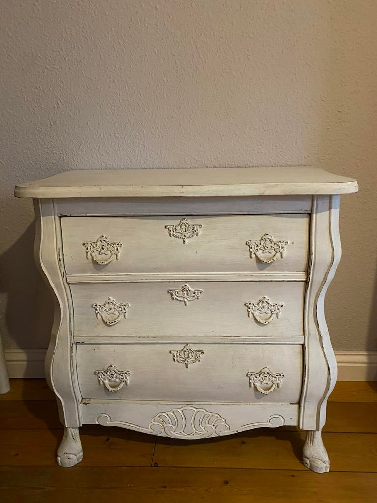 Brocante buikkastje / kastje - Off-white, Ophalen