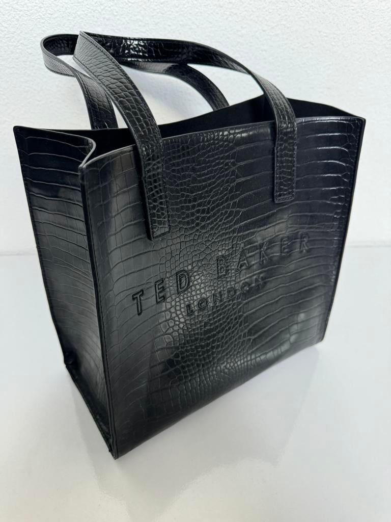 Ted baker handtas zwart, Ophalen of Verzenden, Zo goed als nieuw, Zwart, Handtas