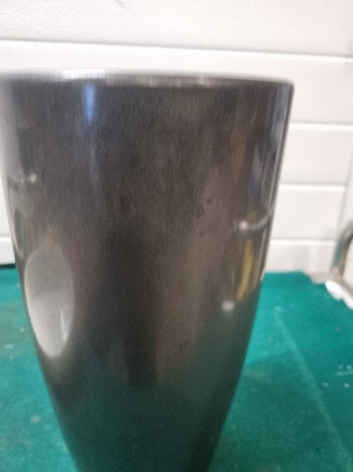 bloempot vaas grijs antraciet, Ophalen of Verzenden, 'T Olde Gre-j, Info@toldegrej.nl, Endepoelstraat 20f Didam