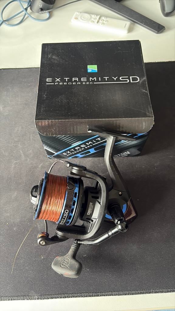 Preston extremity 620 SD, Watersport en Boten, Hengelsport | Witvissen, Ophalen of Verzenden, Zo goed als nieuw, Molen