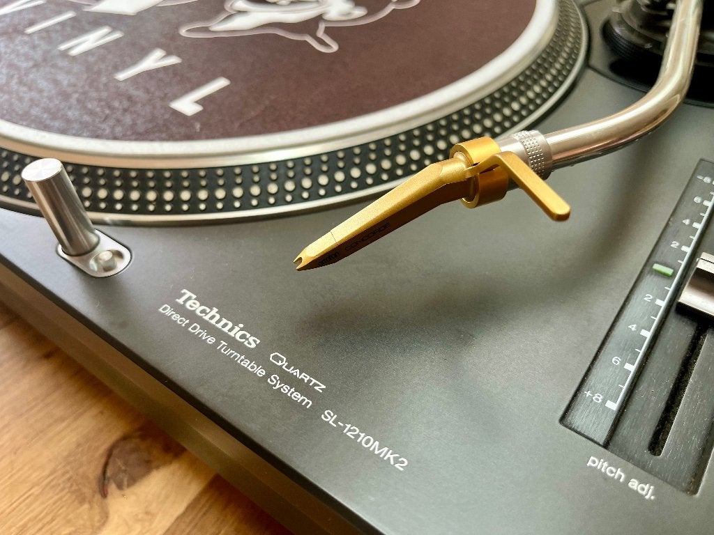 Technics SL-1210MK2 (ZGAN) + Ortofon Concorde Gold, Audio, Tv en Foto, Platenspelers, Ophalen, Pitch-regelaar, Zo goed als nieuw