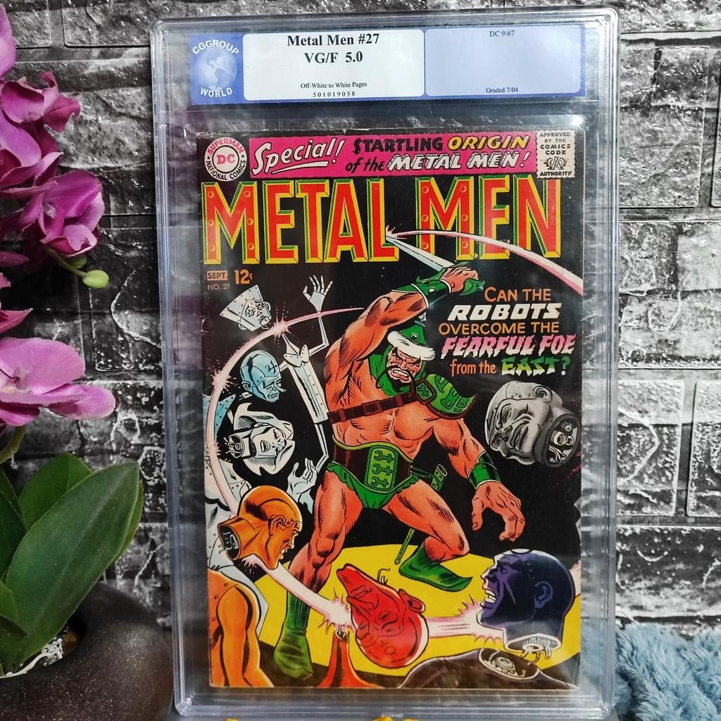 Metal Men #27 DC Comics VG/F 5.0 1967 - Zeldzame Comic, Boeken, Strips | Comics, Eén comic, Amerika, Ophalen of Verzenden, Zo goed als nieuw