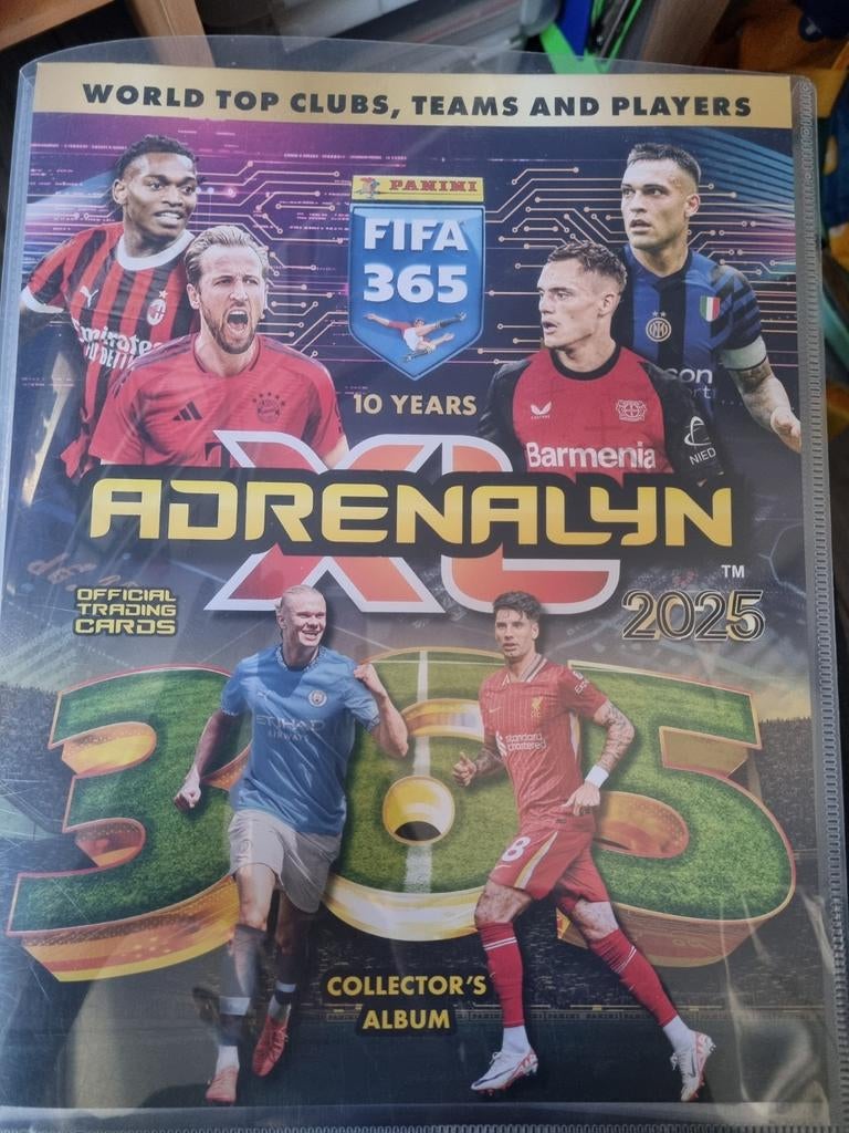 Panini Adrenalyn xl Fifa 365 2025 Dubbelen Opruiming!, Ophalen of Verzenden, Zo goed als nieuw, Meerdere plaatjes