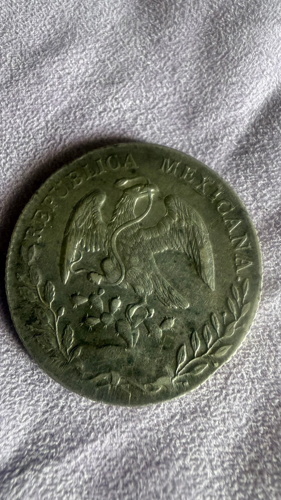 8 REALES CN 1888 20G REPUBLICA MEXICANA SILVER, Verzenden, Noord-Amerika