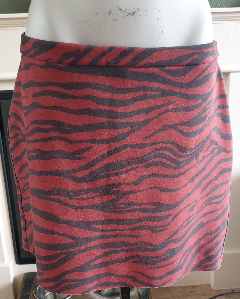 Costes mooie zebra print rok XL 44 rokje, Overige kleuren, Verzenden, Maat 46/48 (XL) of groter, Zo goed als nieuw