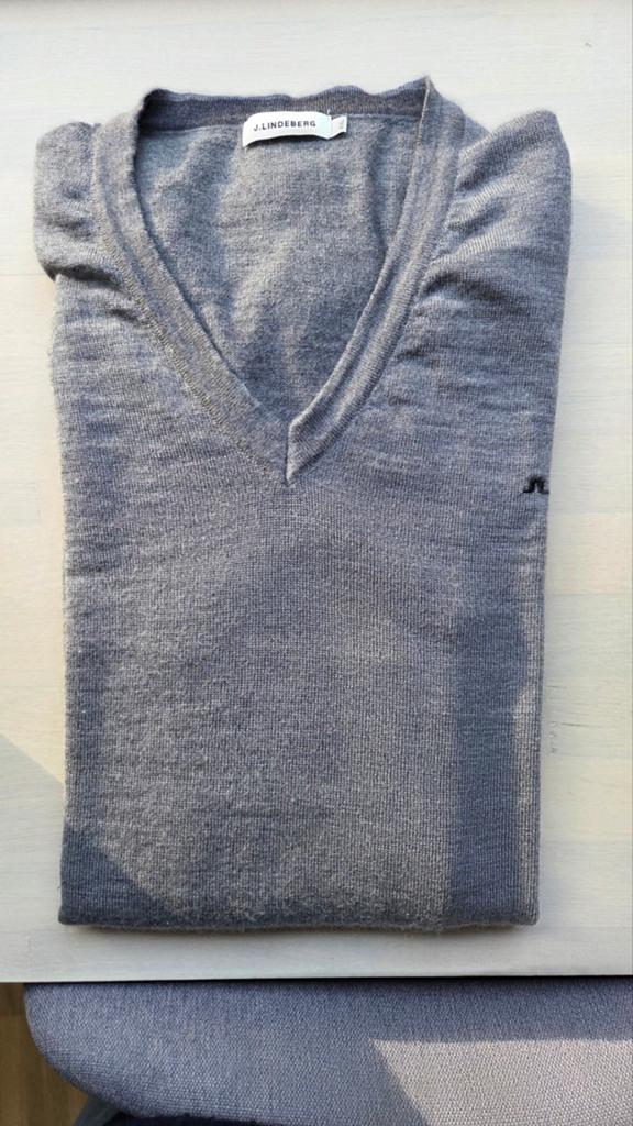 J. Lindeberg v-hals trui (100% merinowol), Ophalen of Verzenden, Zo goed als nieuw, Kleding