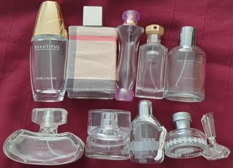 11 stuks merk Parfum Flacons voor verzamelaars., Ophalen of Verzenden