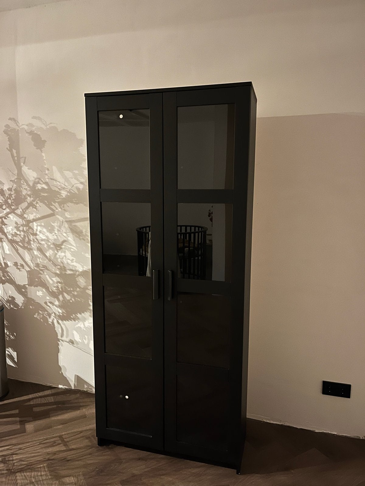 IKEA Hemnes vitrinekast - Zo goed als nieuw, Ophalen, Zo goed als nieuw
