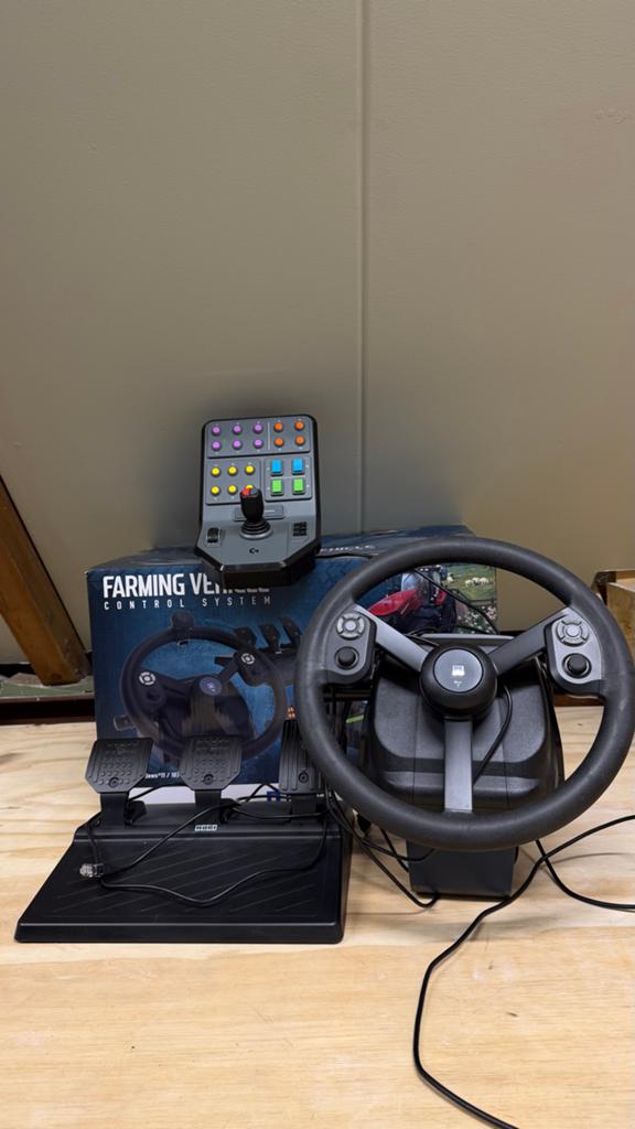 Hori Farming Vehicle Control System - Stuur, Pedalen, Joysti, Ophalen of Verzenden, Overige merken, Zo goed als nieuw