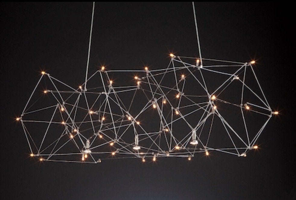 Quasar Universe Hanglamp – Designicoon | Uniek exemplaar, Ophalen, Overige materialen, Design, Zo goed als nieuw