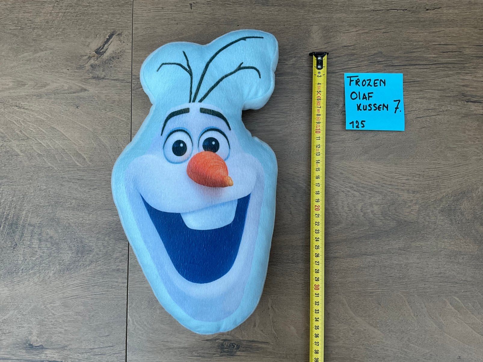Nieuw zgan Disney Frozen II Olaf kussen, Ophalen, Overige figuren, Nieuw, Kleding of Textiel