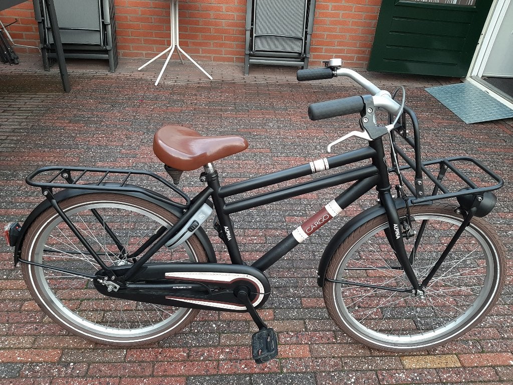 zgan: Prachtige Alpina Cargo Transport 22 inch (tussenmaat)), Fietsen en Brommers, Fietsen | Jongens, Ophalen, Terugtraprem, 22 inch