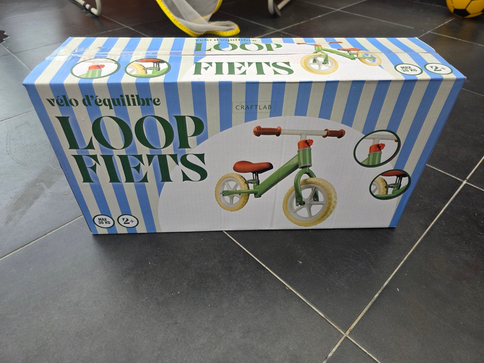 Nieuwe groene loopfiets voor kinderen (2+ jaar), Ophalen, Nieuw, Loopfiets