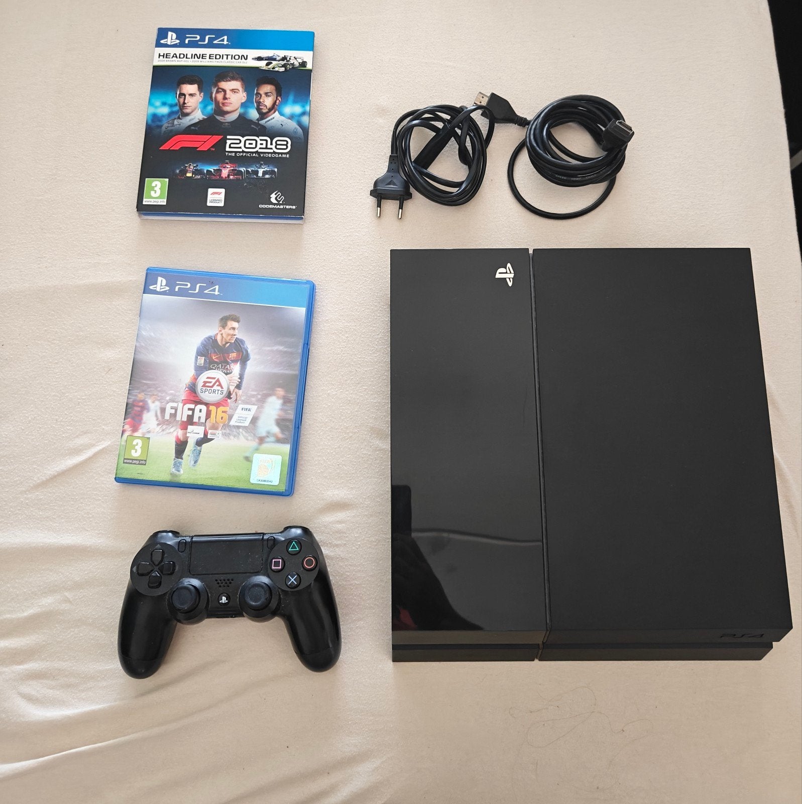 PS4 met controller en 2 games, Ophalen of Verzenden