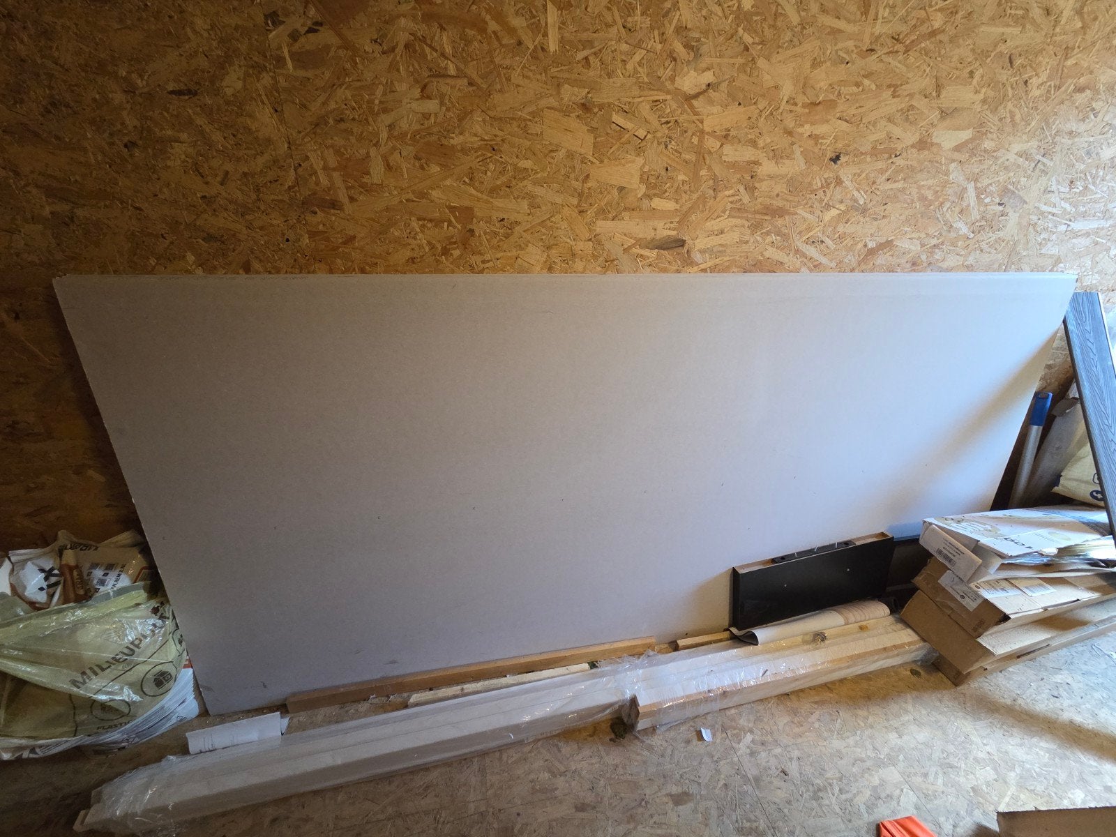 Knauf Gipsplaten 4 stuks (2600 x 1200 mm), Ophalen