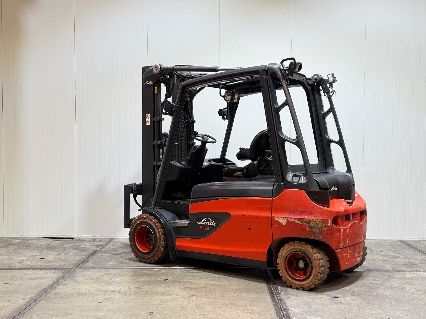 Linde E35 L 2019 Triplex 4,8 4x ventiel Freelift [[ACCU 2022, 3000 tot 4000 kg, Overige aandrijving, Heftruck, Linde