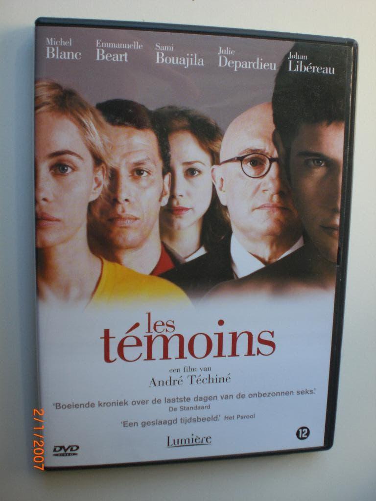 dvd Les Temoins Emmanuelle Beart Julie Depardieu Michel Blan, Cd's en Dvd's, Vanaf 12 jaar, Ophalen of Verzenden, Zo goed als nieuw