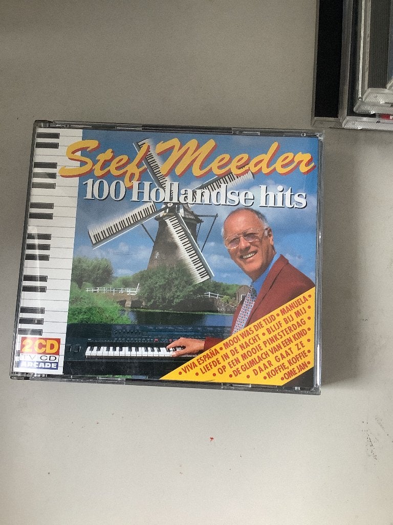 Stef Meeder 100 Hollandse hits (2 cd’s), Ophalen of Verzenden, Zo goed als nieuw