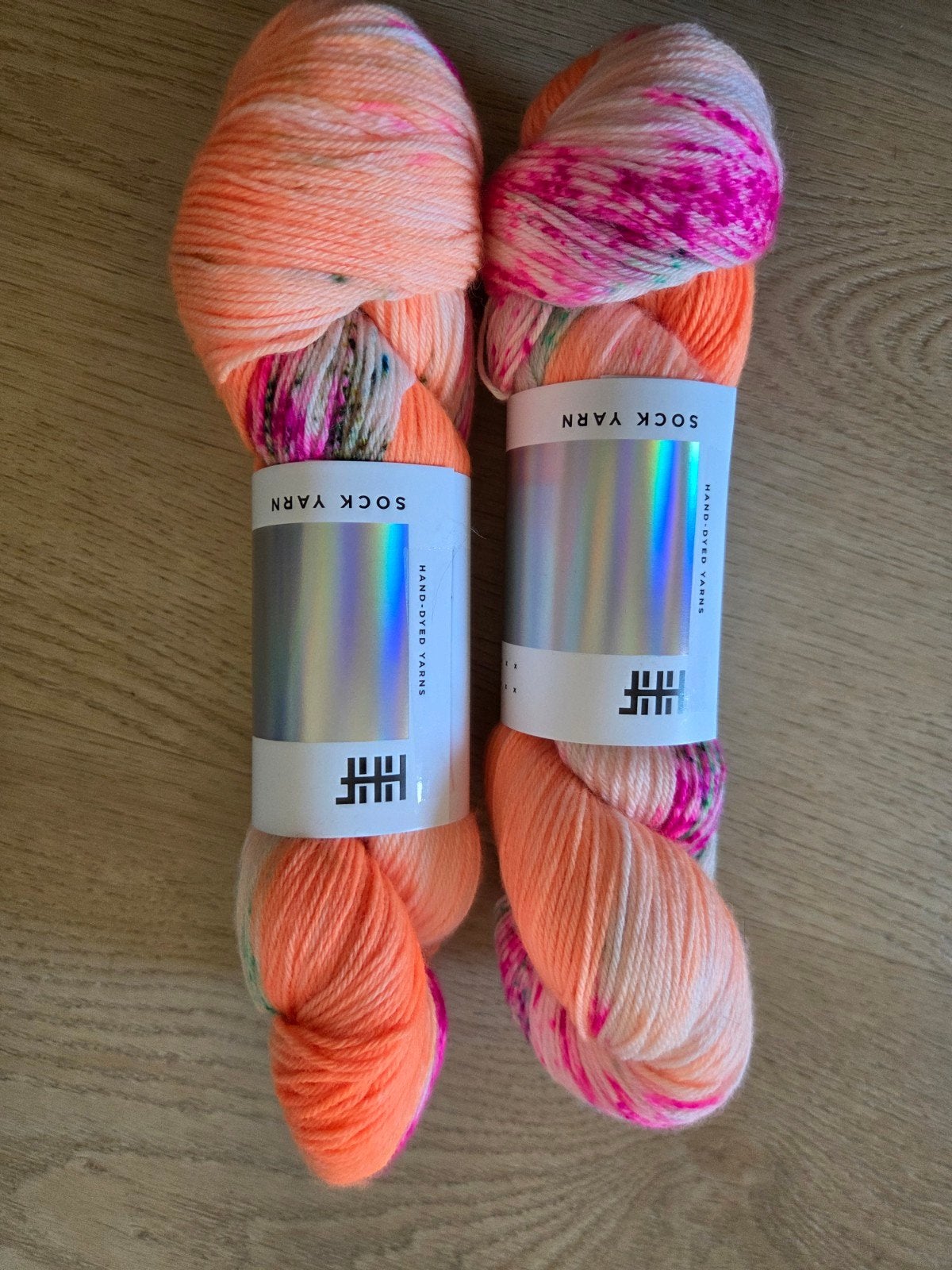 Hedgehog Fibres Sock Yarn - Anemone (2 strengen), Ophalen of Verzenden, Nieuw, Breien of Haken, Wol of Garen